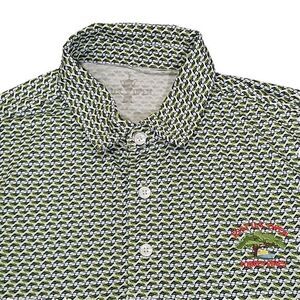U.S.‎ Open Performance Golf Polo Mens Large Geometric AOP 121st Torrey Pines